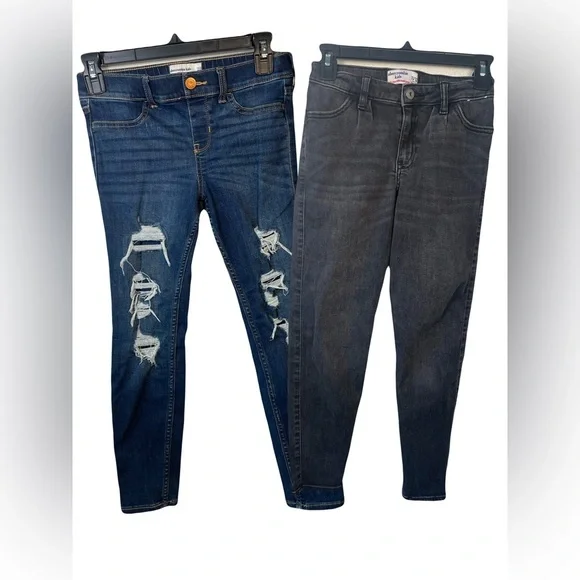 TWO Abercrombie Kids Jeans | Size 11/12 - Picture 1 of 10